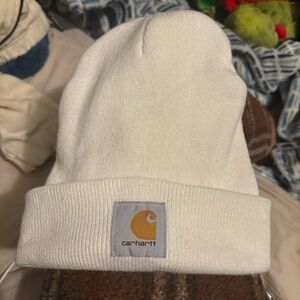 Carhartt adult size osfm cream White Beanie
